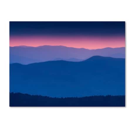 Michael Blanchette Photography 'Purple Mountains' Canvas Art,18x24